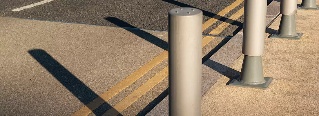 Custom Retractable Barrier Column Installations in Princeton, FL